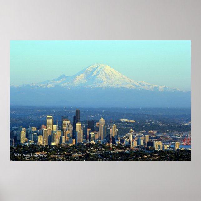 Poster Rainier Beyond Seattle (Devant)