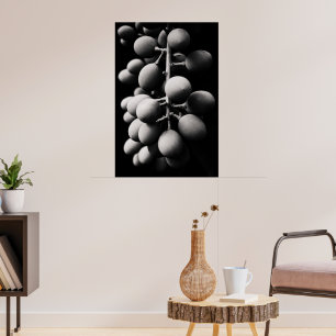 Poster raisins pour une journée maussade