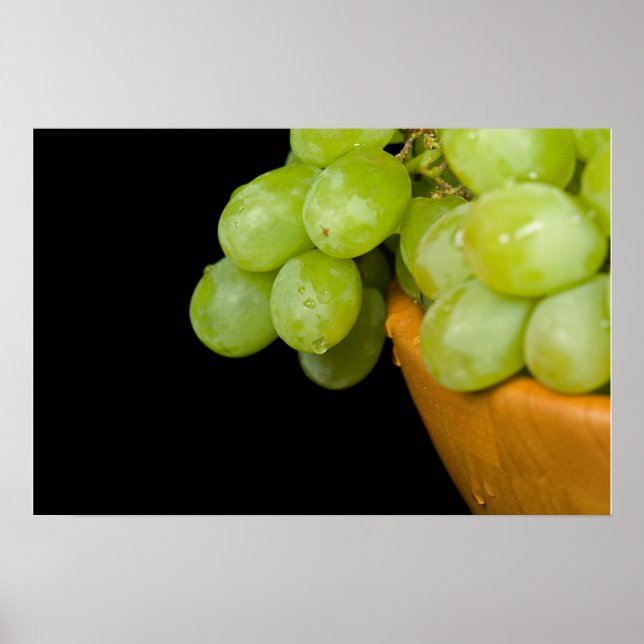 Poster Raisins verts (Devant)