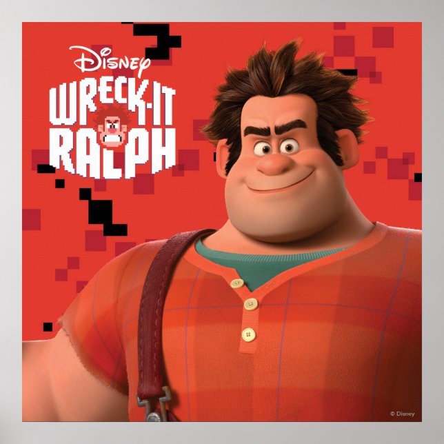 Poster Ralph 3 Wreck-It (Devant)