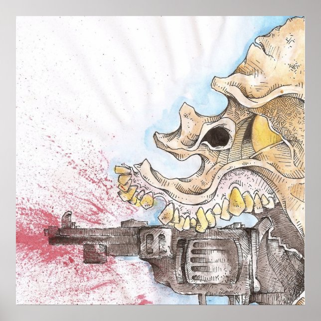 Poster Ralph steadman (Devant)