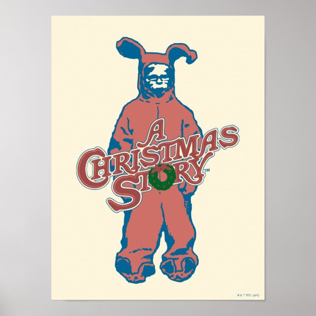 Poster Ralphie | Cauchemar rose (Devant)