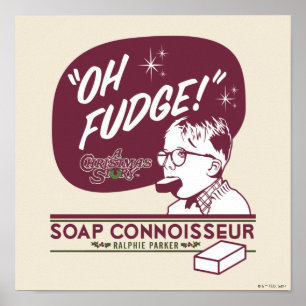 Poster Ralphie Parker - Connaisseur du savon