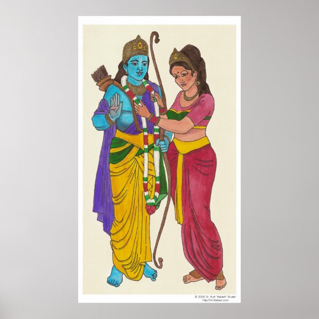 Poster Ram & Sita (Devant)