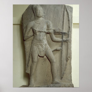Poster Rama, Kanchipuram, Tamil Nadu, dynastie Pallava (g