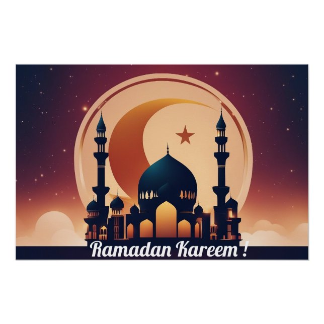 Poster Ramadan Kareem ! (Devant)