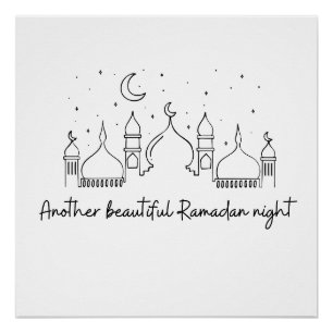 POSTER RAMADAN RAMADAN KAREEM RAMADAN MUBARAK