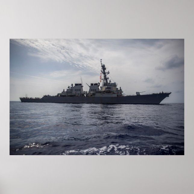 Poster Ramage USS (DDG 61) (Devant)