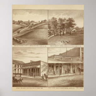 Poster Ranchs de Tulare Co, bureaux