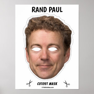 Poster RAND PAUL Masque Halloween