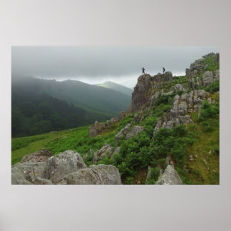 Poster Randonnée dans les Pyrénées