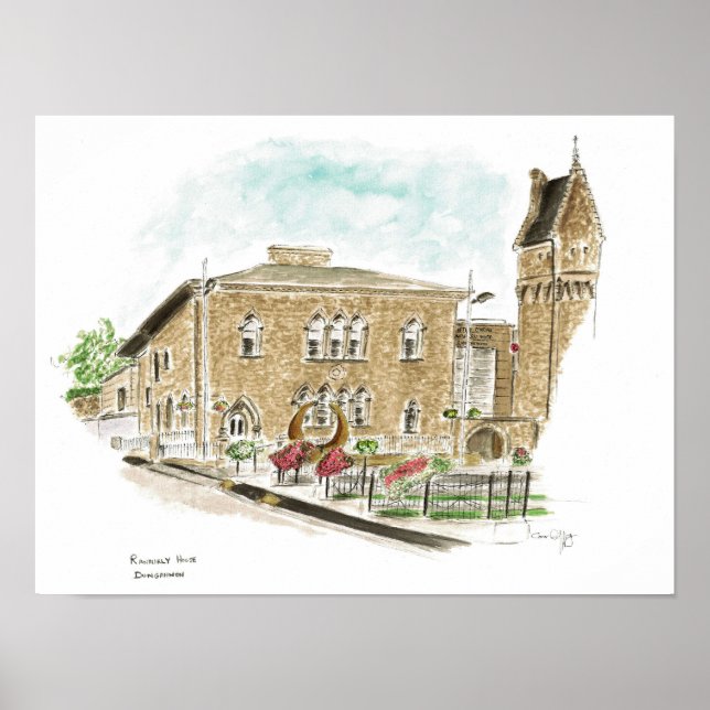Poster Ranfurly House Arts and Visitor Centre Dungannon (Devant)