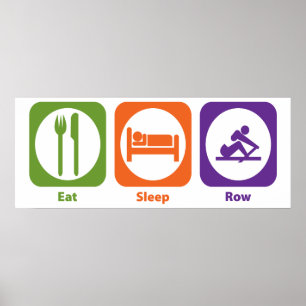 Poster Rangée du sommeil