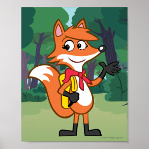 Poster Ranger Rick   Scarlett Fox Waving