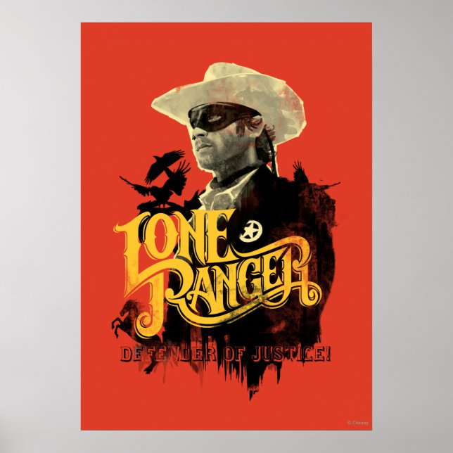 Poster Ranger Solitaire - Défenseur de la Justice ! 2 (Devant)