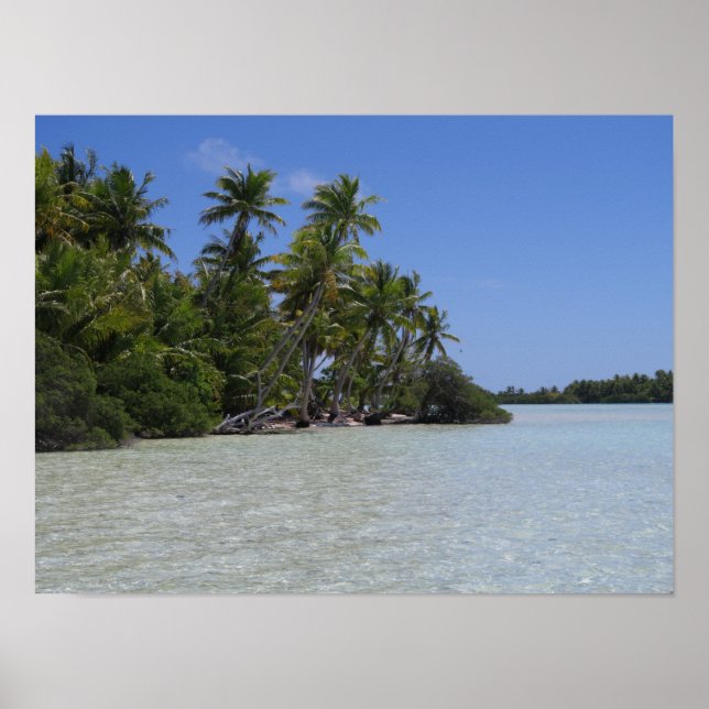 Poster Rangiroa Polynésie française (Devant)
