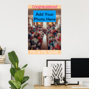 Poster Rangs de cadeaux de mariage