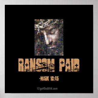 Poster Ransom Payé gotGod316.com Oeuvre artistique