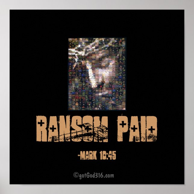 Poster Ransom Payé gotGod316.com Oeuvre artistique (Devant)