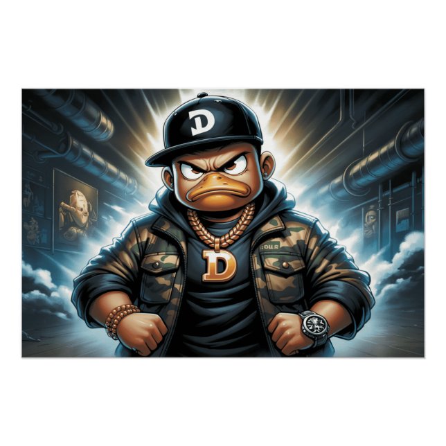 Poster Rap Duck 3 (Devant)