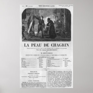 Poster Raphael de Valentin et le boutiquier