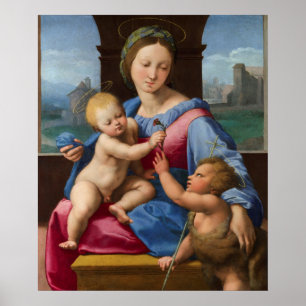 Poster Raphael est La Vierge Garvagh