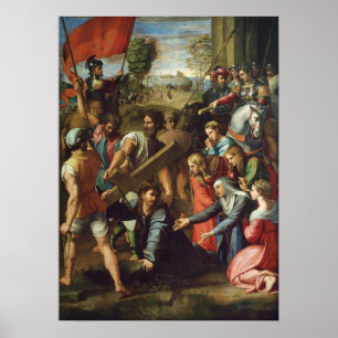 Poster Raphael - La Chute Sur La Route Du Calvaire 1517