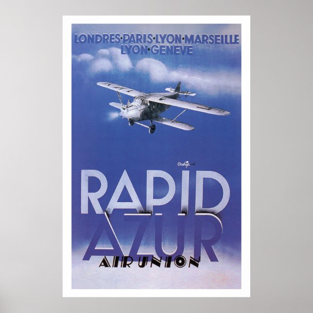 Poster Rapid Azur (Devant)