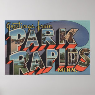 Poster Rapide de parc, Minnesota - grandes scènes de