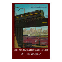 Rapport annuel de Pennsylvania Railroad sur 1960