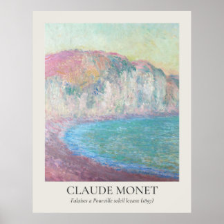 Poster Rapport Claude Monet Vintage Wall Art 11x14