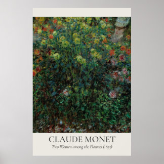 Poster Rapport Claude Monet Vintage Wall Art 11x14