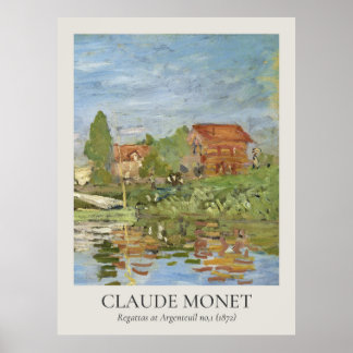 Poster Rapport Claude Monet Vintage Wall Art 3x4