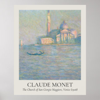 Poster Rapport Claude Monet Vintage Wall Art 4x5