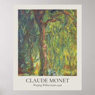Poster Rapport Claude Monet Vintage Wall Art 4x5