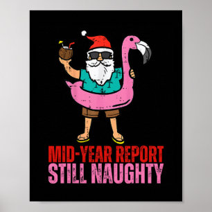 Poster Rapport semestriel toujours vilain Noël en juillet