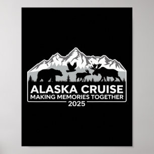 Poster Rapprocher Famille Amis Et Groupe Alaska Cruise 20