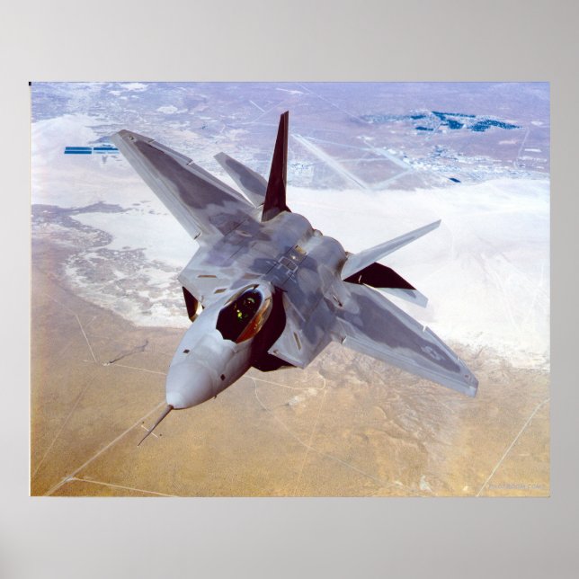 Poster Rapteur F-22 (Devant)