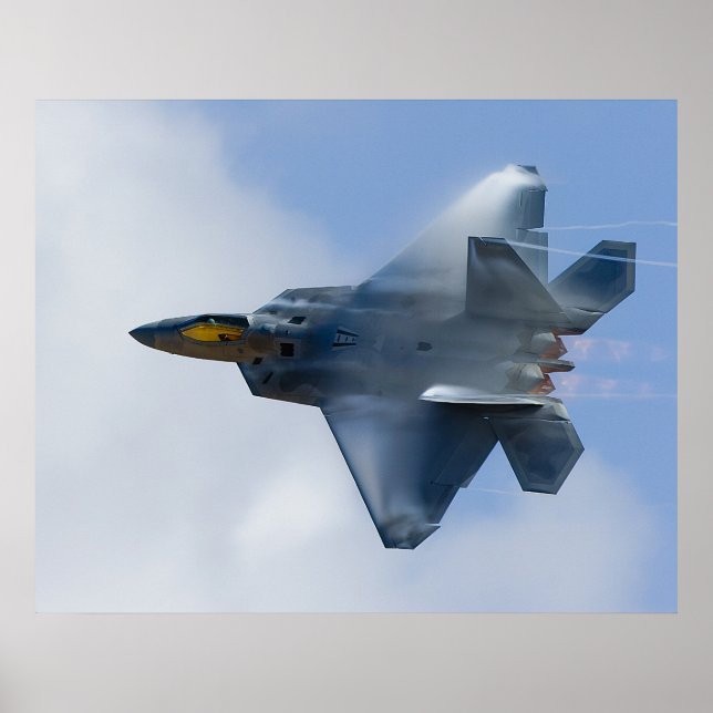 Poster Rapteur F-22 (Devant)