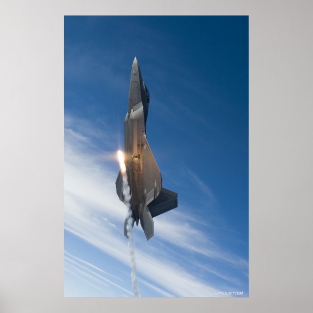 Poster Rapteur F-22 (Devant)