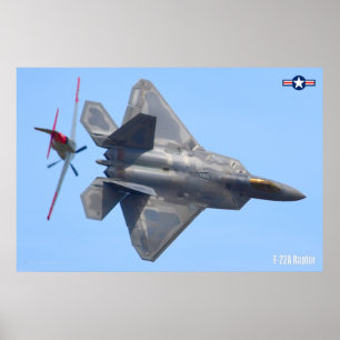 POSTER RAPTEUR F-22A