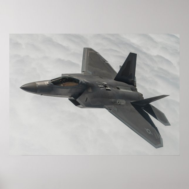 Poster Rapteur F-22A (Devant)