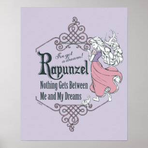 Poster Rapunzel J'ai un rêve !
