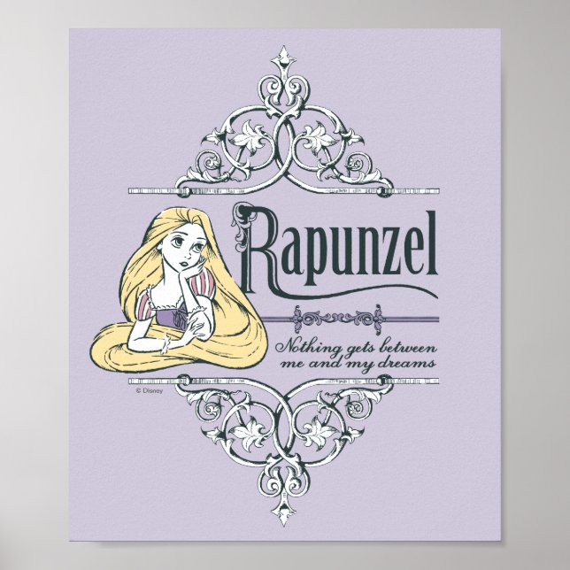 Poster Rapunzel | Rien entre moi et mes rêves (Devant)