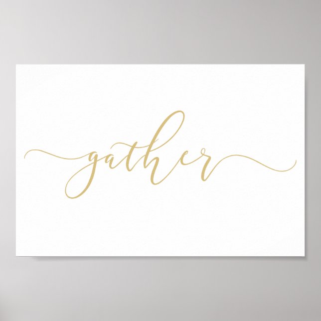 Poster Rassembler L'Impression D'Or, Rassembler L'Poster, (Devant)