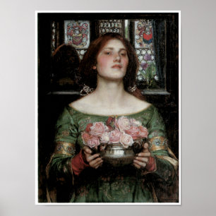 Poster Rassemblez Ye Rosebuds Pendant Que Vous Pouvez