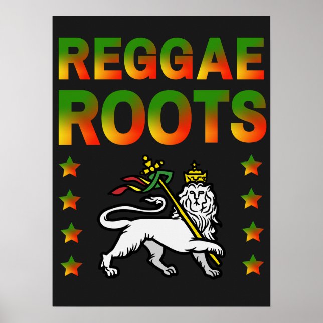 POSTER RASTA LION DE JUDA (Devant)