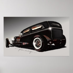 Poster Rat Rod de Durbie