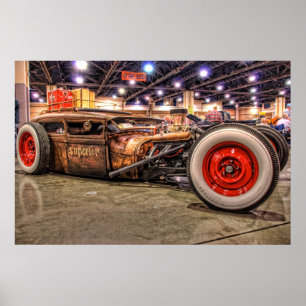 Poster Rat Rod en HDR.