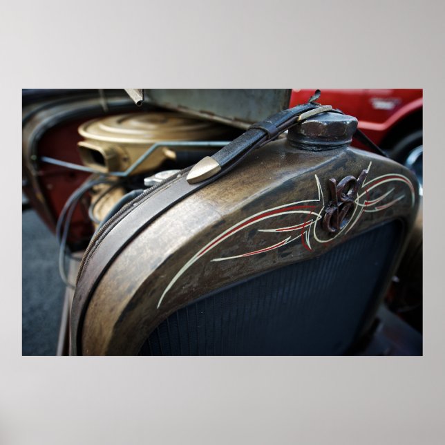 Poster Rat Rod en HDR. (Devant)